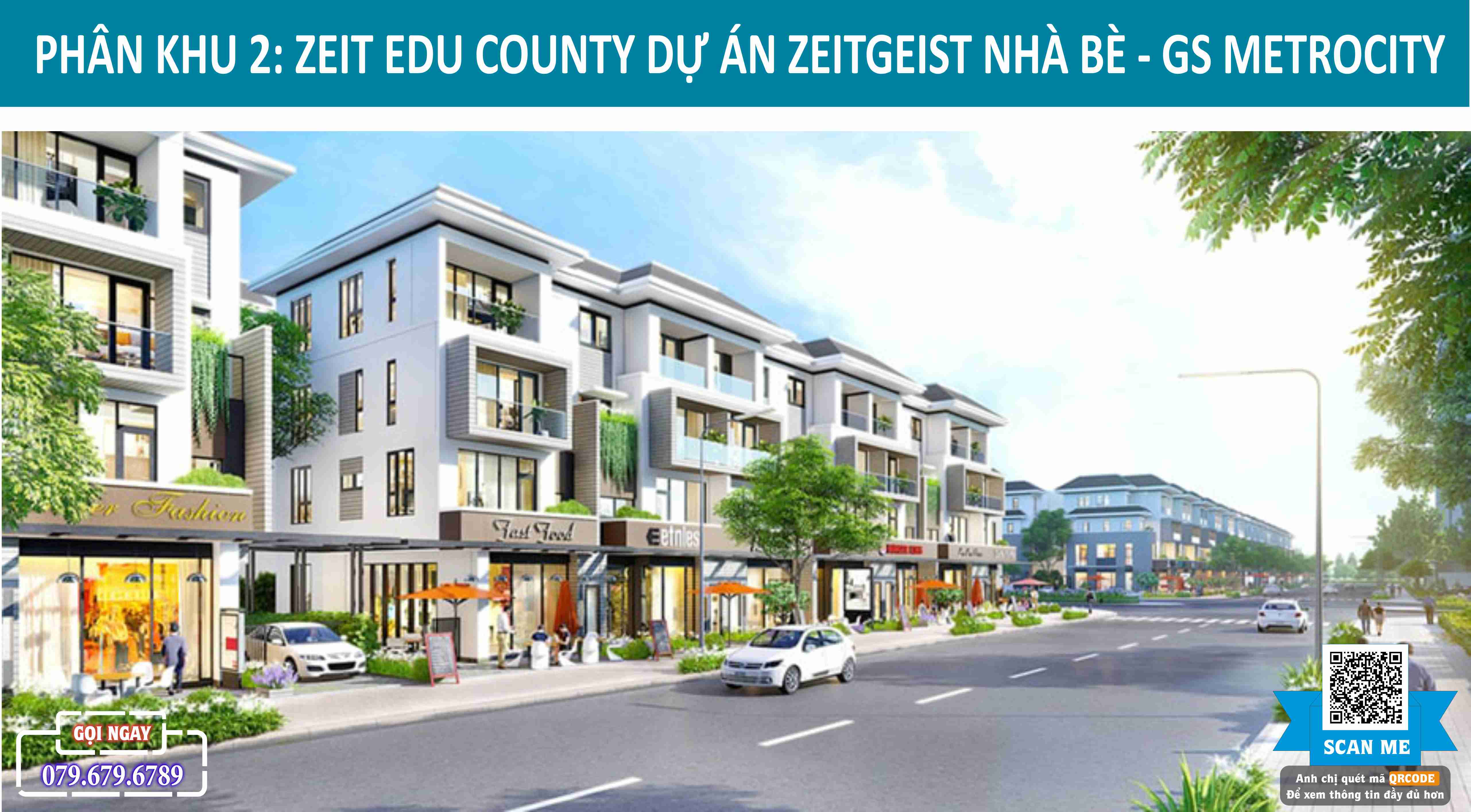 nhà phố Zeit Edu County