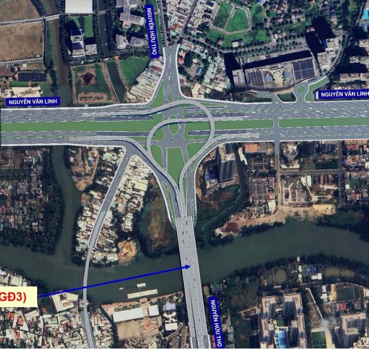 TP HCM xây dựng tuyến đường trên cao Nguyễn Hữu Thọ